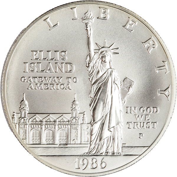 Modern Commemorative - Silver - 1986-P MS63