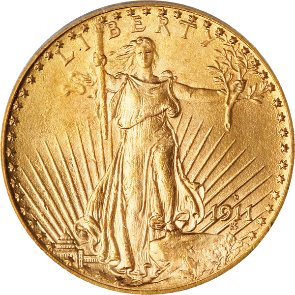 1911-D Saint-Gaudens $20 Gold Double Eagle | Littleton Coin Company