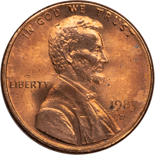 1983-D Lincoln Head Cent