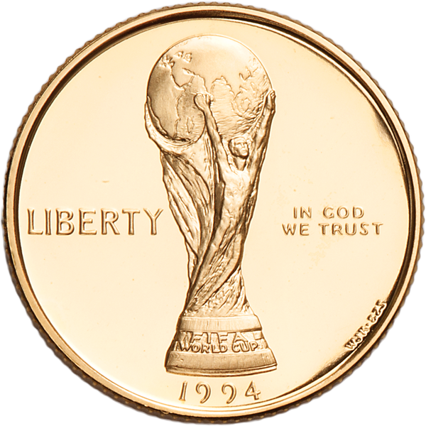 1994-W World Cup $5 Gold | Littleton Coin Company