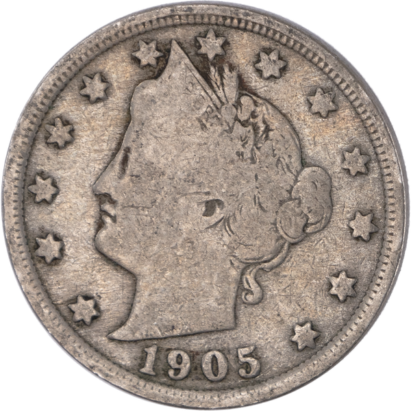 1905 Liberty Head Nickel CIRC