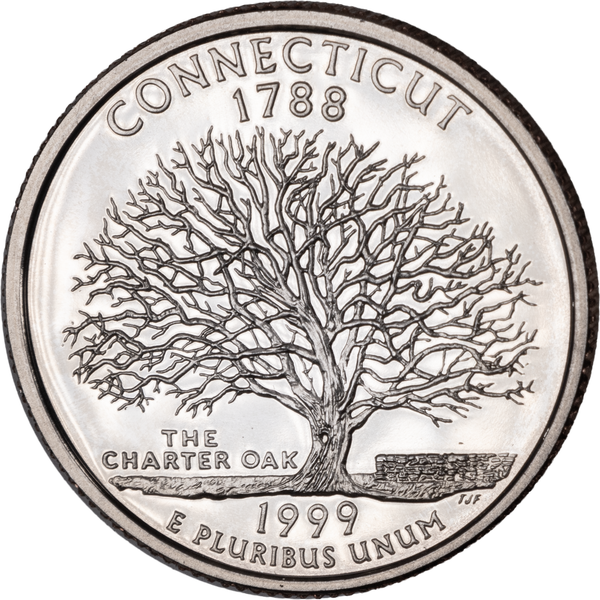 1999-S Connecticut Statehood Quarter