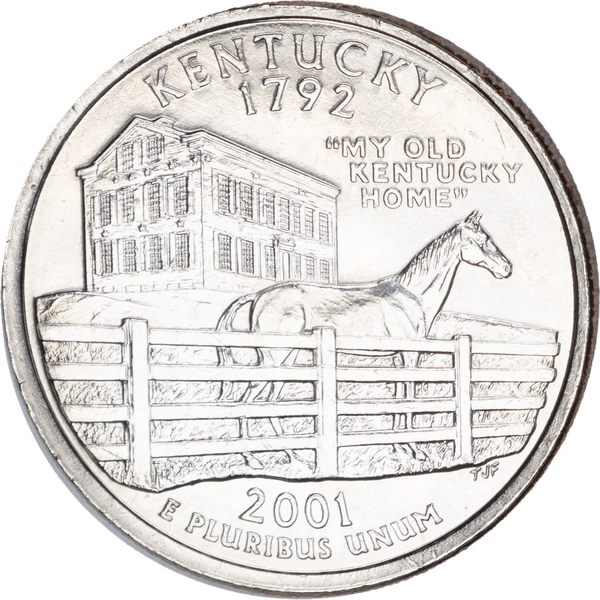 2001-D Kentucky Statehood Quarter