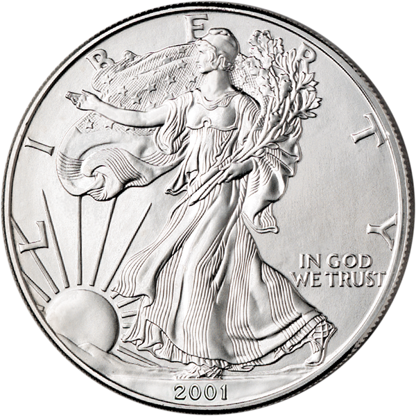 2001 $1 Silver American Eagle