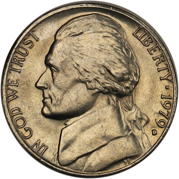 1979-D Jefferson Nickel MS60