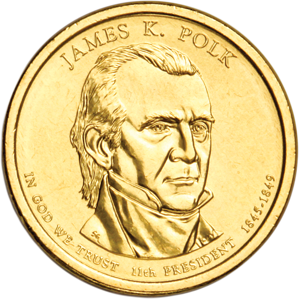 2009-D James K. Polk Presidential Dollar