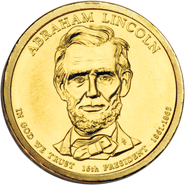 2010-P Abraham Lincoln Presidential Dollar | Littleton Coin Company