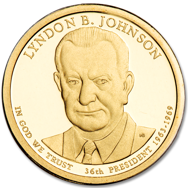 2015-S Lyndon B. Johnson Presidential Dollar