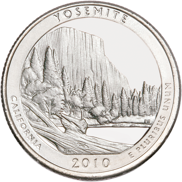 2010-D Yosemite National Park Quarter