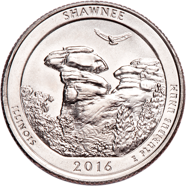 2016-D Shawnee National Forest Quarter