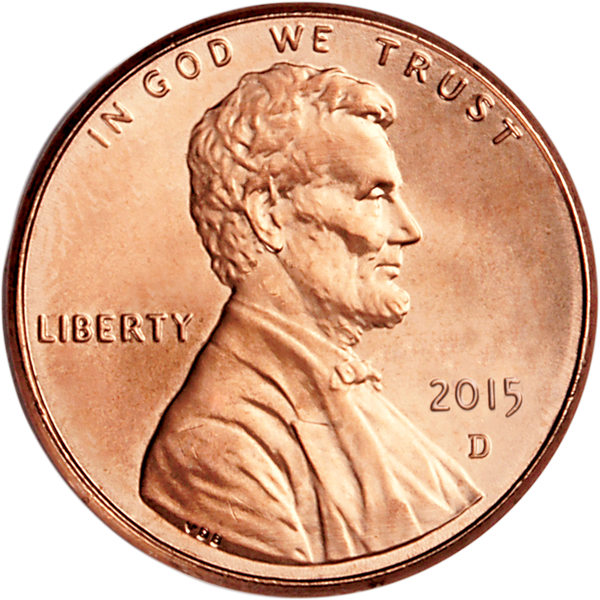 2015-D Lincoln Head Cent