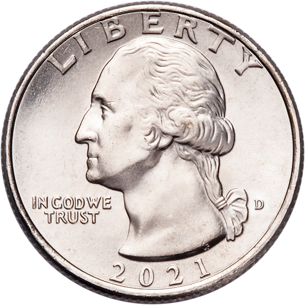 2021-D General George Washington Crossing the Delaware Quarter