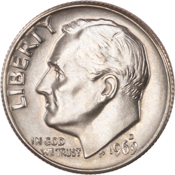 1969-D Roosevelt Dime