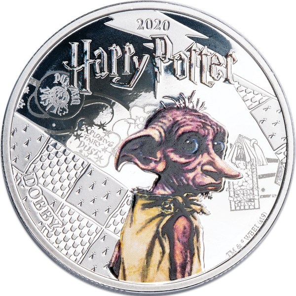 2020 Samoa Wizarding World Half Dollar - Dobby