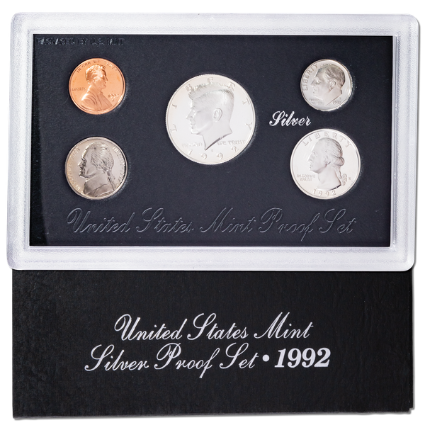 【通販大得価】記念硬貨1992 U.S. Premier Silver Proof Set コレクション