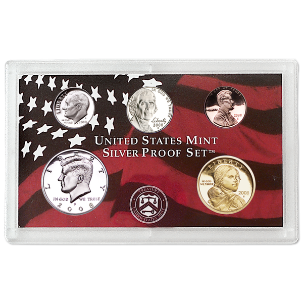 2008-S U.S. Mint Silver Proof Set | Littleton Coin Company
