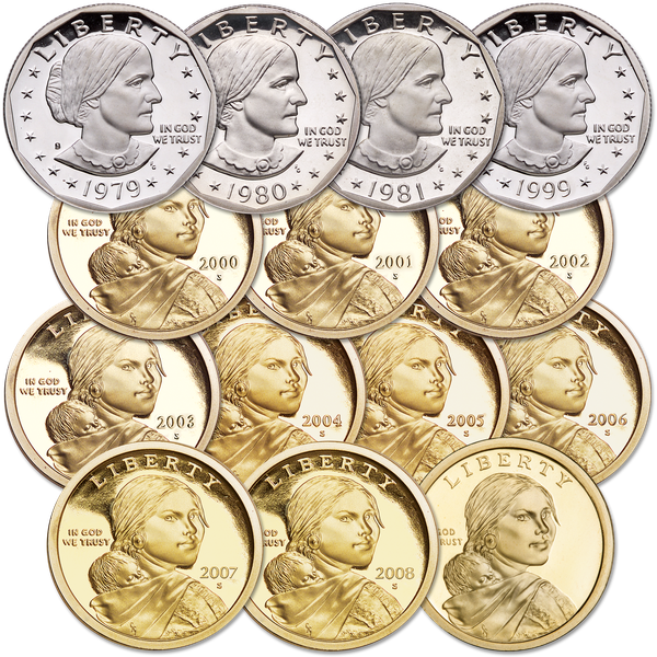 1979-2009 Proof Deluxe Small Dollar Set
