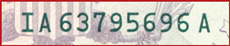 Modern serial number