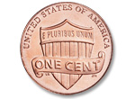 Lincoln Head Cent, Shield reverse