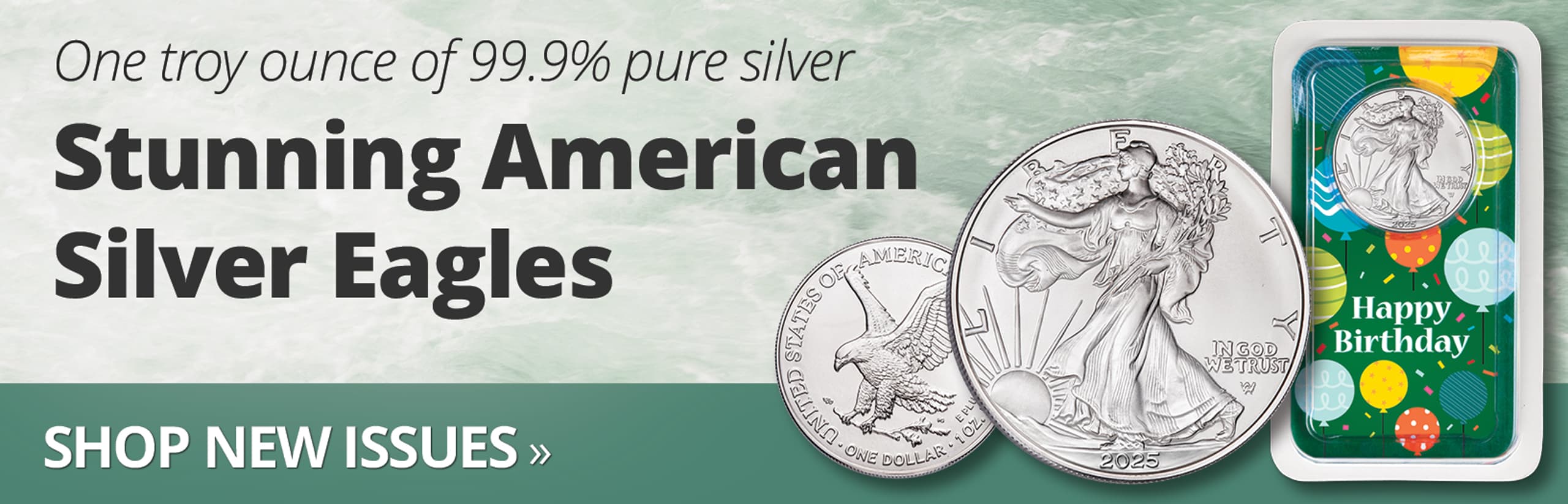 2025 American Silver Eagles - Shop Now