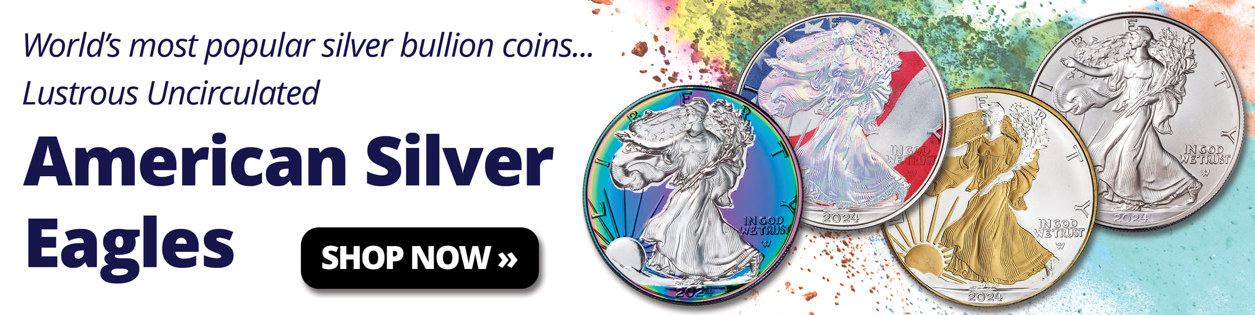 Silver American Eagles - World's most popular silver bullion coins! Shop Now